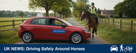 Horse Sense on the Road: Driving Safely Near Horses and Riders